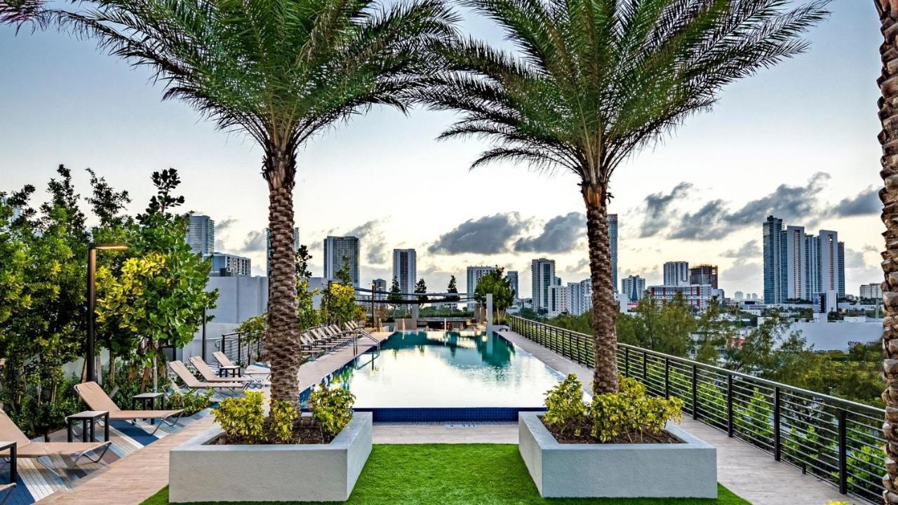 Sentral Studio Apt With Den In Wynwood Miami Exteriör bild