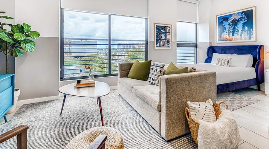 Sentral Studio Apt With Den In Wynwood Miami Exteriör bild